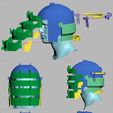 ASP-DS-Engineer-Lvl3-Helmet-Assembly.jpg Dead Space Engineer Lvl 3 Helmet model for 3D-Print