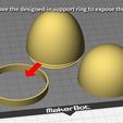 support_display_large.jpg Large Easter Egg - Seamleassly screws the two sides together