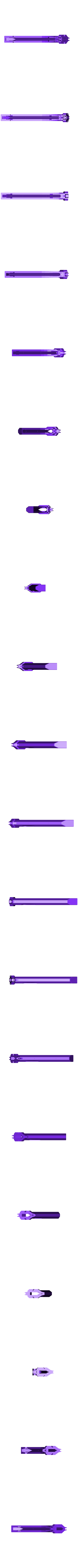 Handle.stl Corvo's Folding Blade [Functional]