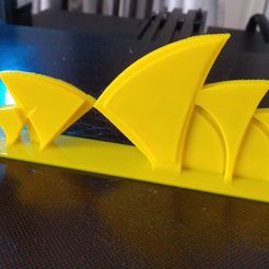 IMG_20191003_103650.jpg Archivo STL gratis Silueta de la Ópera de Sydney・Diseño de impresora 3D para descargar