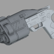 5.png Pistolet Zhu Yuan Zéro Zone Zenless - Set complet (Full Burst) pour 3dprint