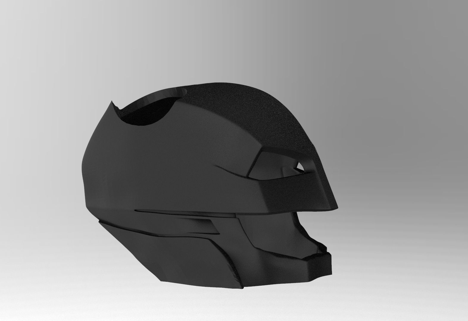 untitled_XR.137.jpg Archivo STL Máscara de murciélago (casco de Batman para gatos simpáticos)・Plan imprimible en 3D para descargar, RodrigoSC