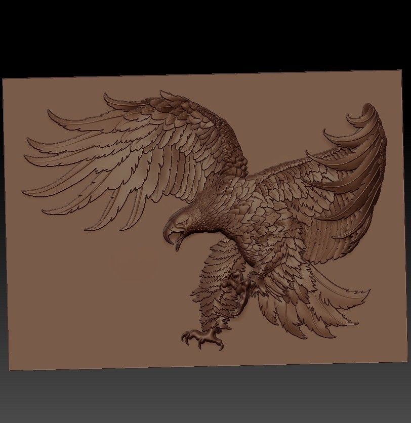 OneEagle1.jpg STL-Datei eagle kostenlos herunterladen • 3D-druckbares Objekt, stlfilesfree