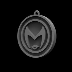 Scarlet Witch REND.jpg Archivo STL Logotipo de la Bruja Escarlata・Modelo de impresora 3D para descargar