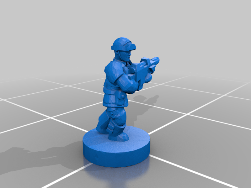 Free STL file Welfare Legionnaire - Loffe pattern・3D printable model to ...