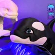 img_KillerWhale_003.jpg KILLER WHALE ( ORCA - FLEXI - ARTICULATED FIGURE, PRINT-IN-PLACE, CUTE)