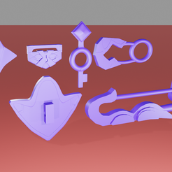 render-1.png Archivo STL Accesorios para el raíl Herta Honkai Star・Diseño de impresión en 3D para descargar
