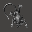 7.png Alien Xenomorph Crusher - Aliens Colonial Marines AVP 3D print model - High Poly STL mesh for 3D printing