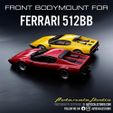 Ferrari-512BB.jpg Mini-Z Body Mount for Ferrari 512BB