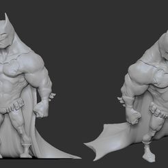 The Batman.jpg Archivo STL El Batman・Objeto de impresión 3D para descargar
