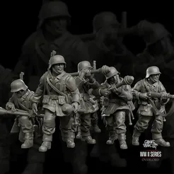 WW2 Germany - Overlord ・4 3D Models & STL Files to Download・Cults