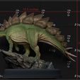 asd44.jpg The Lost World Jurassic World Stegosaurus - 3D Print Model