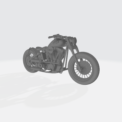 bobber  1.png Archivo STL moto bobber harley-davidson・Diseño imprimible en 3D para descargar, mda33