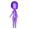 male.stl base mesh male and female chibi 3.5 head