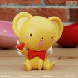 kero02.png Kero Chan Sakura Card Captor Chibi Cute Print in Place