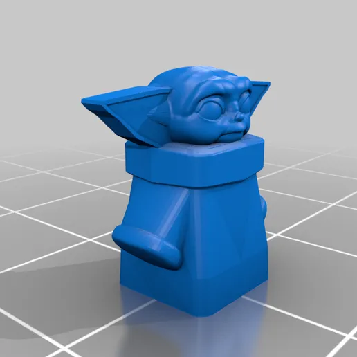 👶 BABY YODA LEGO MINIFIGURE・ 3D File for 3D printing・Cults