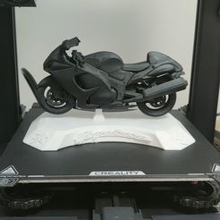 Suzuki GSX1300R Hayabusa 2015 3D Printable Model