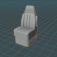 Asiento-25.png 1/25th scale lever and seat