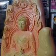 351104921_980116703018840_5857417940287772857_n.jpg Buddha Hand Decor/ Lotus flower/ Wall decor / Beautiful detailed buddha design. Gift/ cake topper/ wall decor