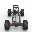 7.jpg Diecast Chassis of Wheel Standing Mega Truck Scale 1:25