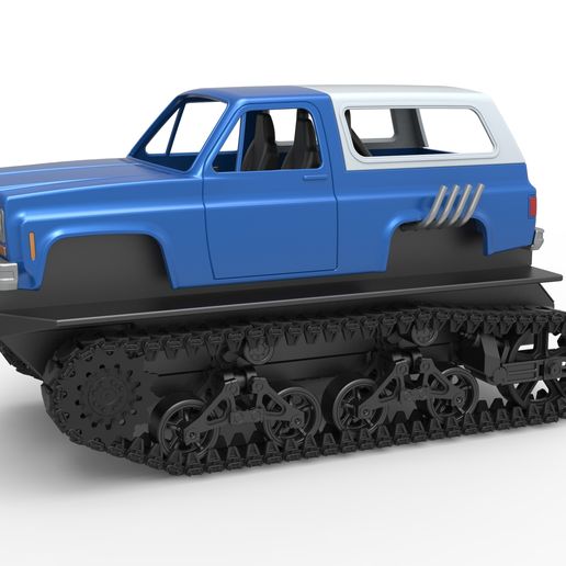 Vintage Monster tank Version 2 (1:25 Scale)