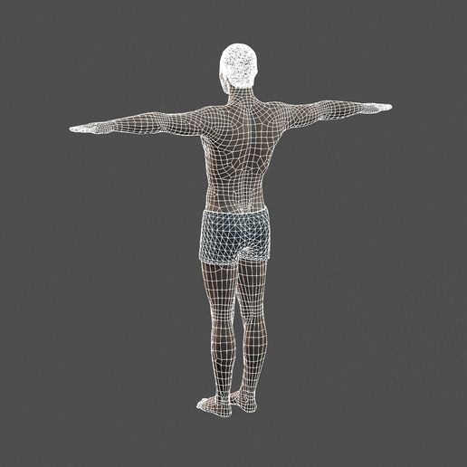 11.jpg Beautiful man -Rigged and animated for Unreal Engine