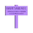 BABY_SIGN.stl Baby Sarlacc