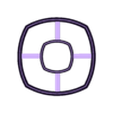 curvedsquaredonut5cm.stl Set de découpeurs de beignets carrés incurvés