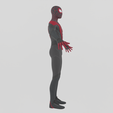 Renders0005.png Spiderman Miles Morales Spiderverse Textured Lowpoly