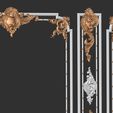 CNC-Art-3D-RH_-WALL-PANEL1-2.jpg WALL PANEL classical decoration ONE FROM 36 3D MODEL