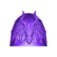 Hombrera dragon.stl Personalized dragon pack