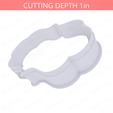 Plaque_1~5.25in-cookiecutter-only2.png Plaque #1 Cookie Cutter 5.25in / 13.3cm