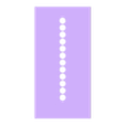 fastening_toilet_seat_scews_adapter_to_create_offset.stl Toilet lid/seat pedal lifter