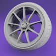 mclaren_main_1.jpg McLaren P1 GTR style - Scale Model Wheel set  - Rims and Tyre