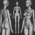 2.png 3D model (S1) bjd doll \ Female \ figurines \ articulated doll \ ooak \ 3d print \ character \ face