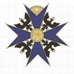 Screenshot_2021-02-11_132216.png Archivo 3D gratis Insignia de la Orden del Águila Negra・Diseño de impresora 3D para descargar