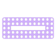 uBeam9.Holes.5x12.Infill.Fancy.stl Générateur ultime de LegoBeam/BitBeam