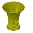 Vase24-12.jpg vase cup vessel v24 for 3d-print or cnc