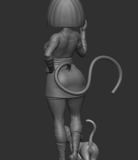 Preview13.png Ankha Animal Crossing 3D-Druck Modell