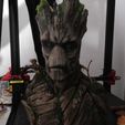 Groot Buste Groot Sculpture