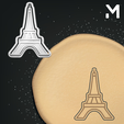 Eiffel-Tower.png Cookie Cutters - European Capitals