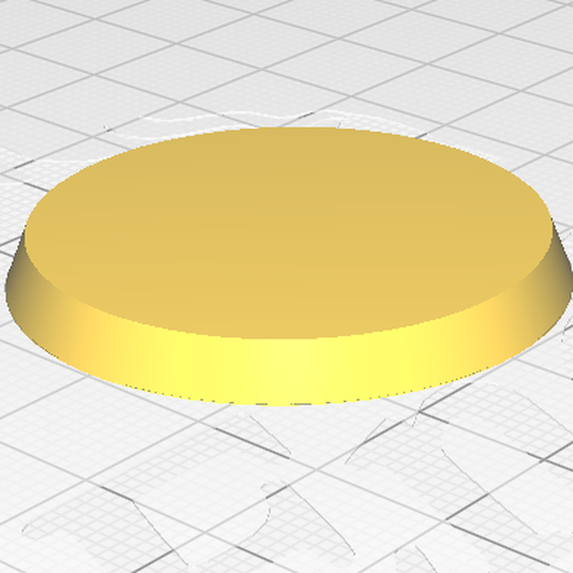 40mm Base 3D model