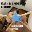 star-4.png Smoke 4 in 1  with the STAR JOINT KEYCHAIN