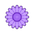 sunflower_01_male.stl Sunflower 01 - Silicone Mold Maker - Template