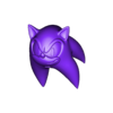 CABEZA.stl SONIC the Hedgehog