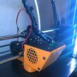 i3case.jpeg Anycubic I3 Mega Hotend housing by 3DMath - open Front Grill
