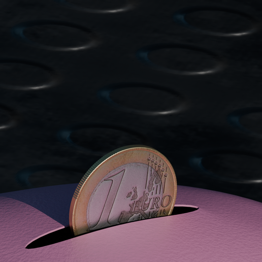 7.png Piggy Bank - 3D Printable Model