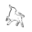model.png cookie cutter Bull black icon. stock illustration Aggression, American Bison, Animal, Animal Body Part, Animal Head