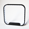 pic_1.png Free STL file SQUARE LED LAMP・3D print model to download