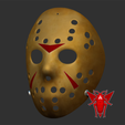 J4.5.png JASON VOORHEES MASK / FRIDAY THE 13TH / HOCKEY MASK